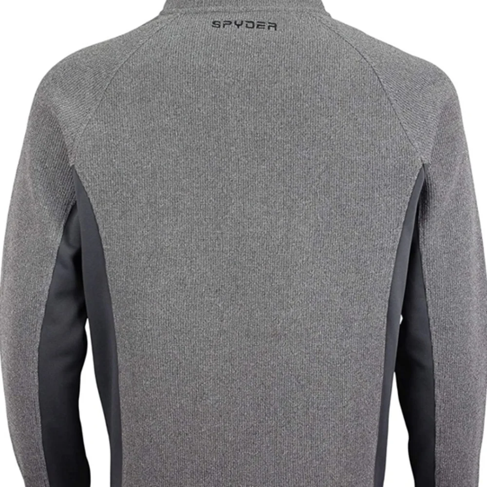Spyder Boundless 1/4‎ Zip Pullover Grey Jacket Men's L NWOT Condition